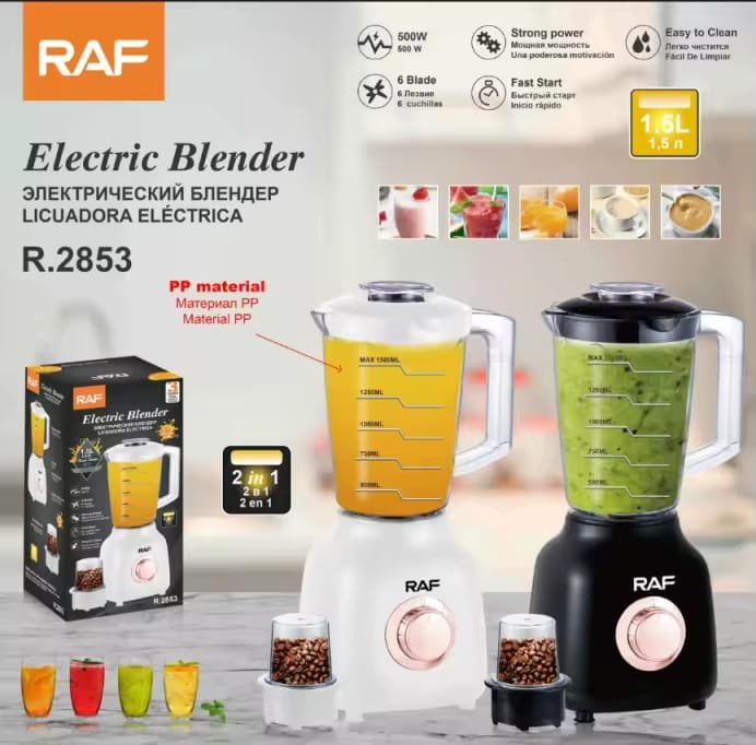 2-in-1 RAF Electric Blender - Image 2