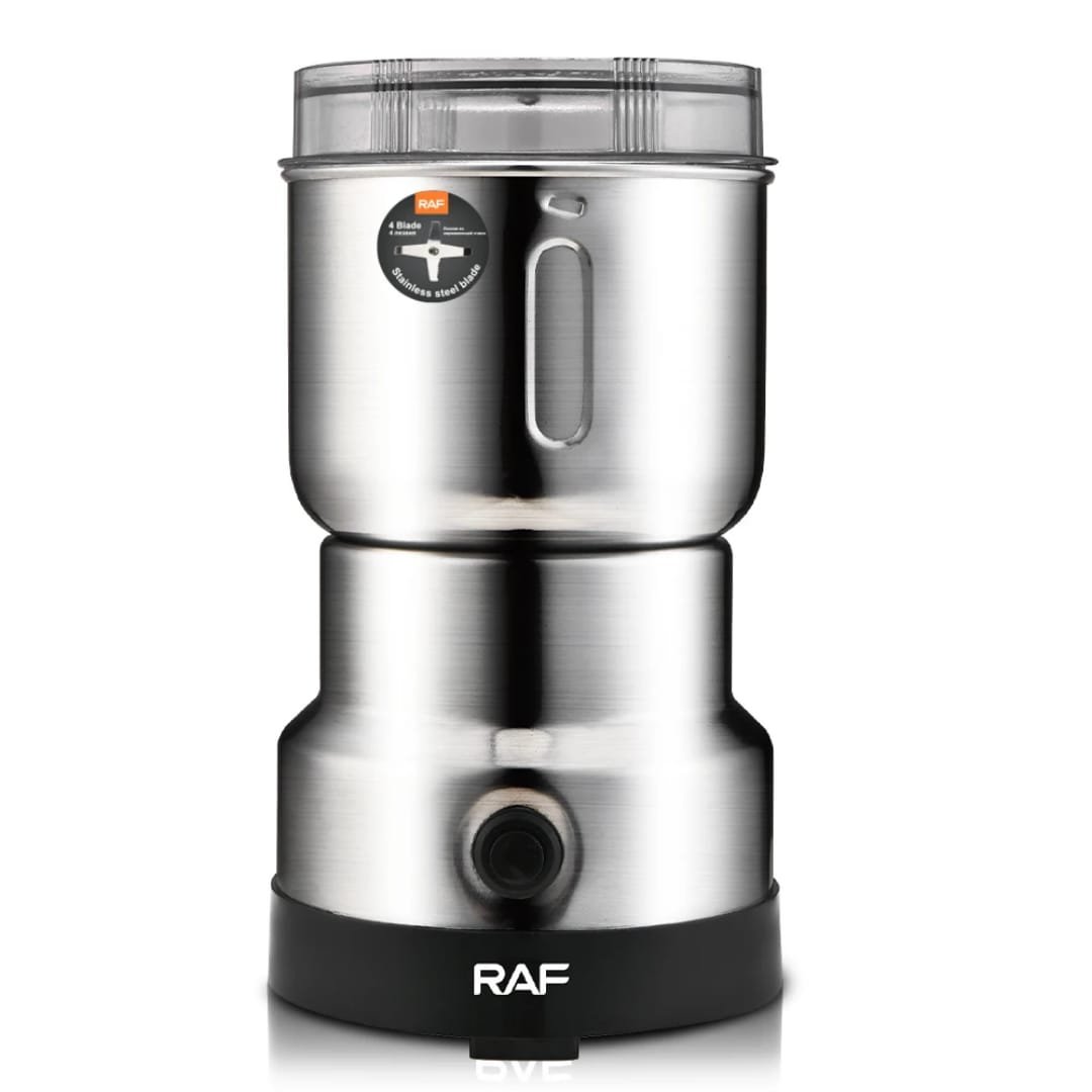 RAF Stainless Steel Electric Coffee Bean Grinder - Image 5
