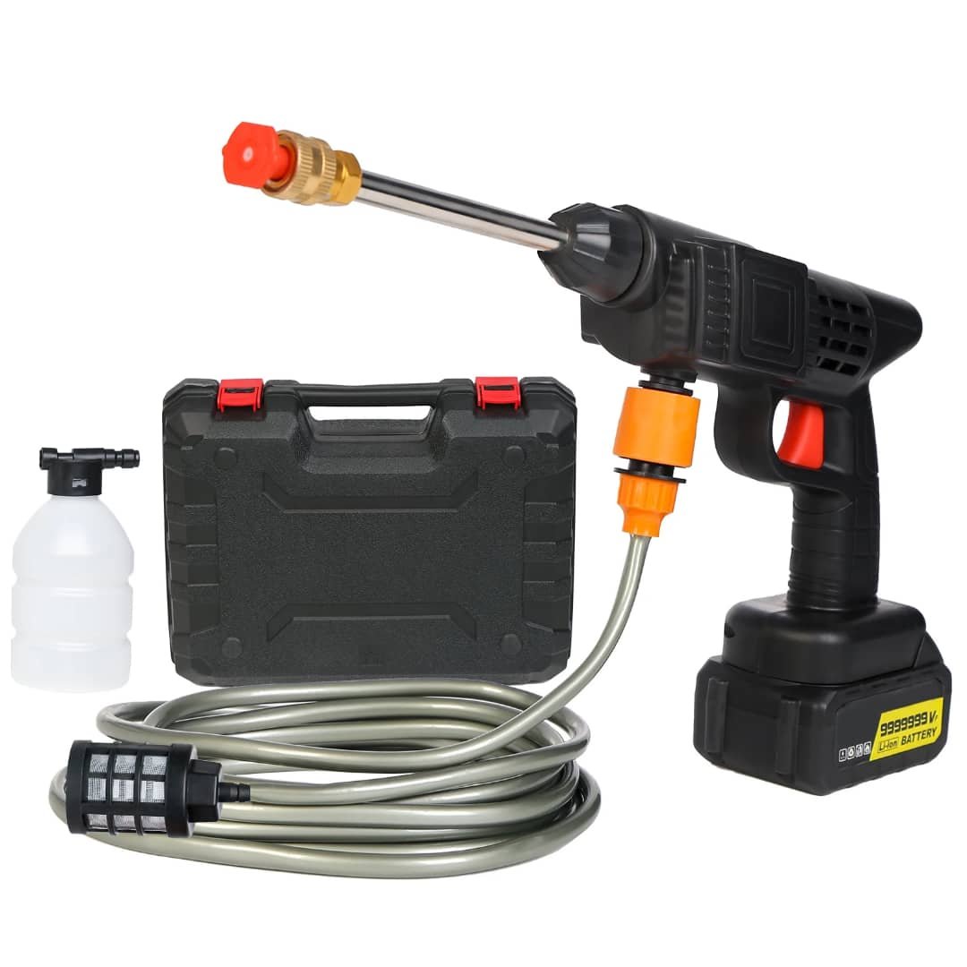 Portable 48V Car Pressure Washer + Hose