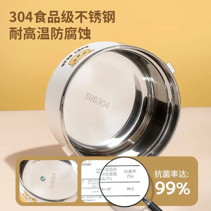 4 Set Pot Lunch Box - Image 2