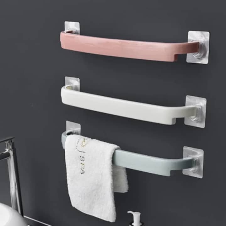 Multifunctional Wall-mounted Storage Rack / No Drilling Towel Bar