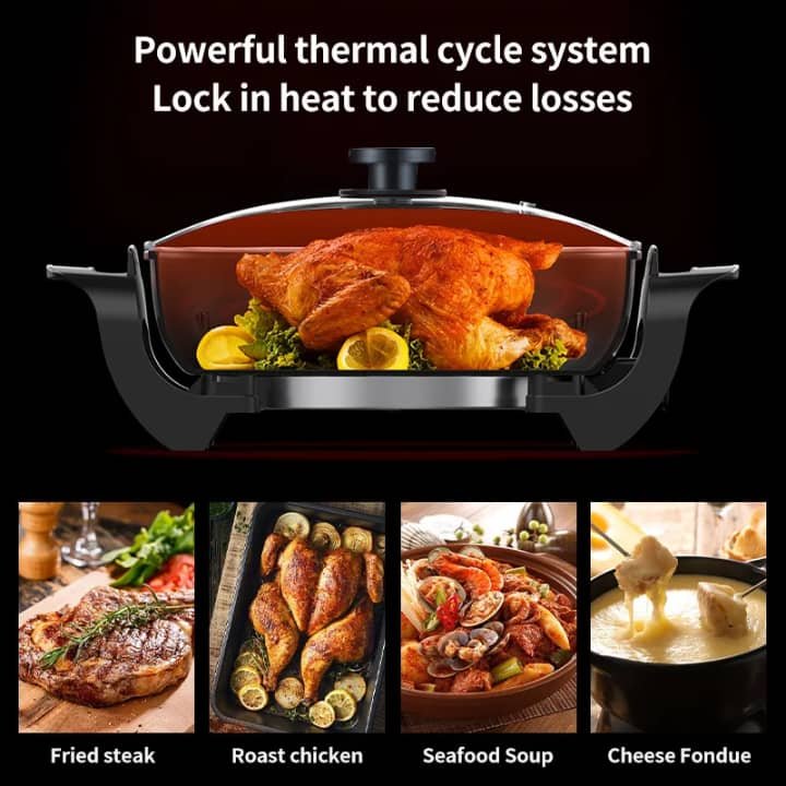 Multipurpose Electric Cooking Pot - Image 2
