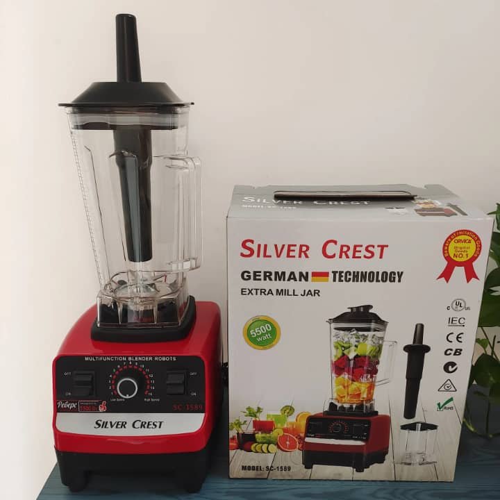 2L + 0.6L Silver Crest Blender - Image 2
