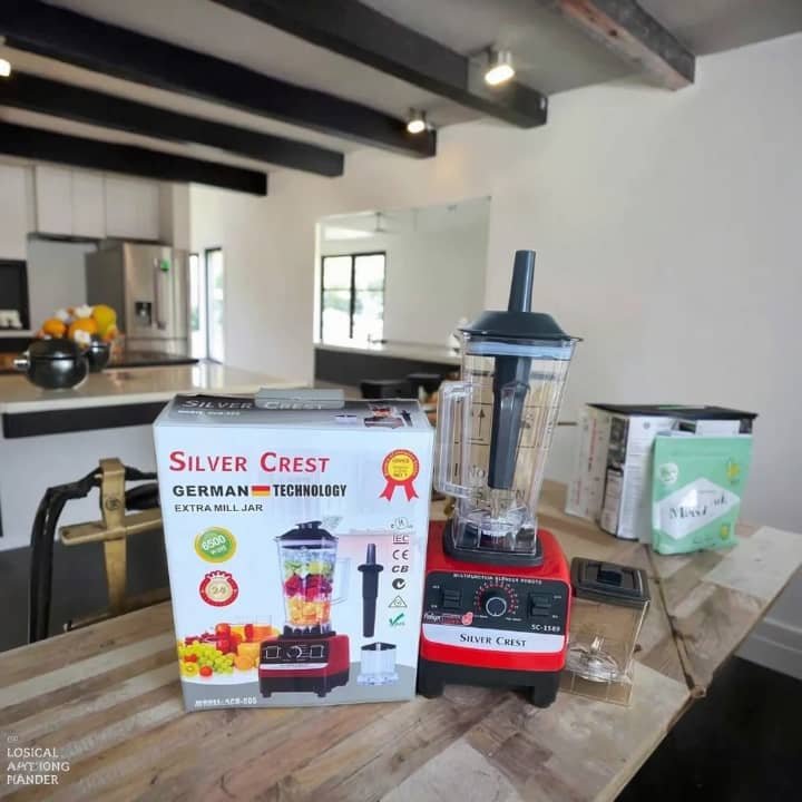 2L + 0.6L Silver Crest Blender - Image 3